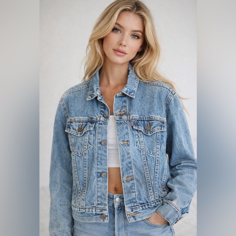 Levi's Light Blue Denim Jacket size small